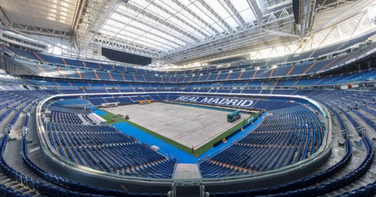 Estadio Santiago Bernabéu del Real Madrid