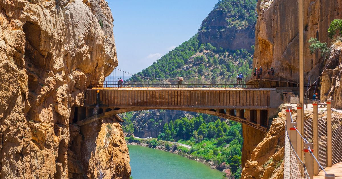 Vista de Puente del Caminito del Rey