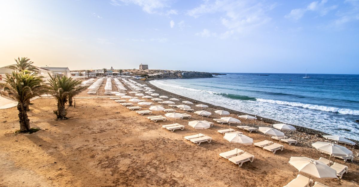 Vista de Playa en Isla de Tabarca