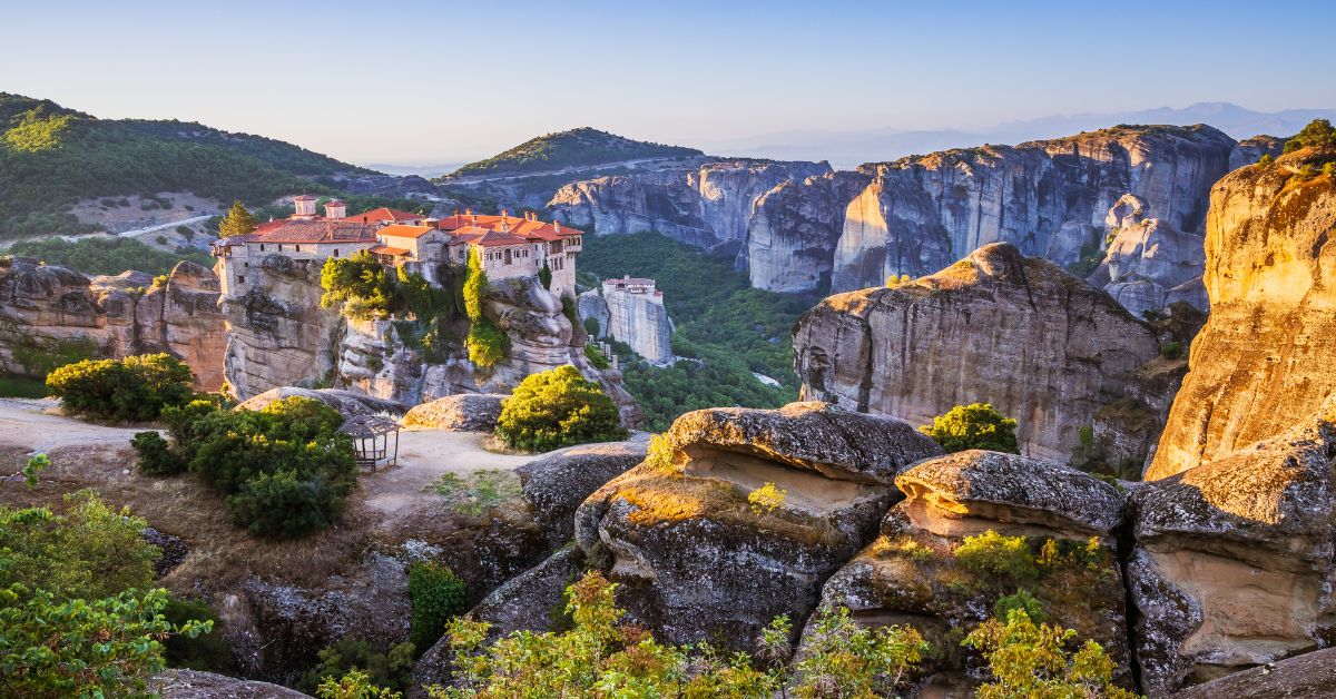 Vista Panorámica de Meteora