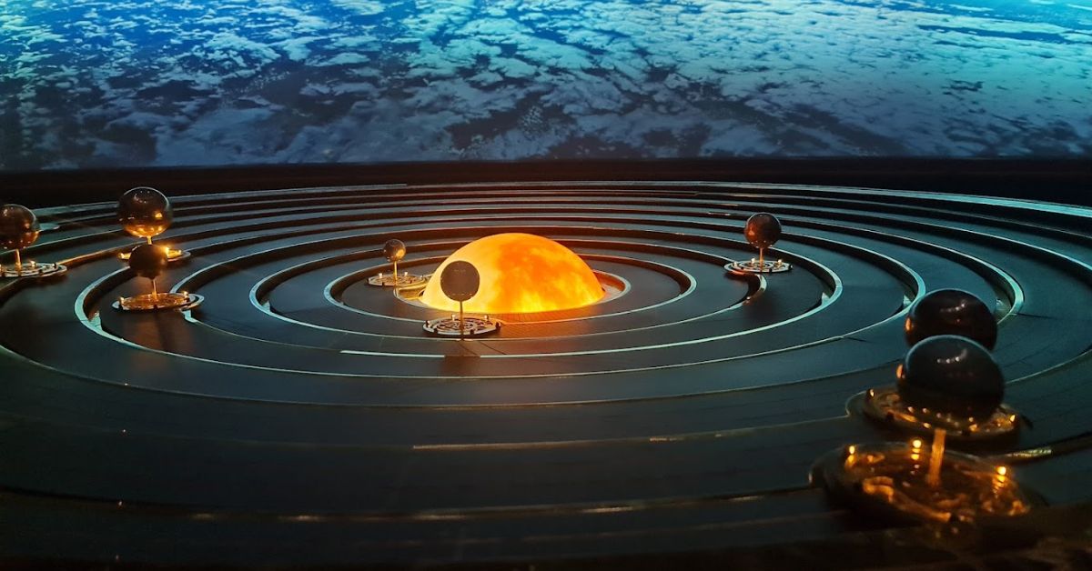 Museo del Futuro Vista de Planetas y Sistema Solar