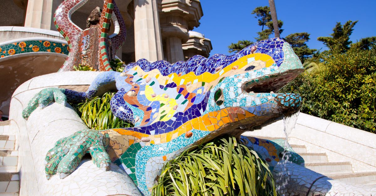 Dragon de Salamandra en Parque Guell