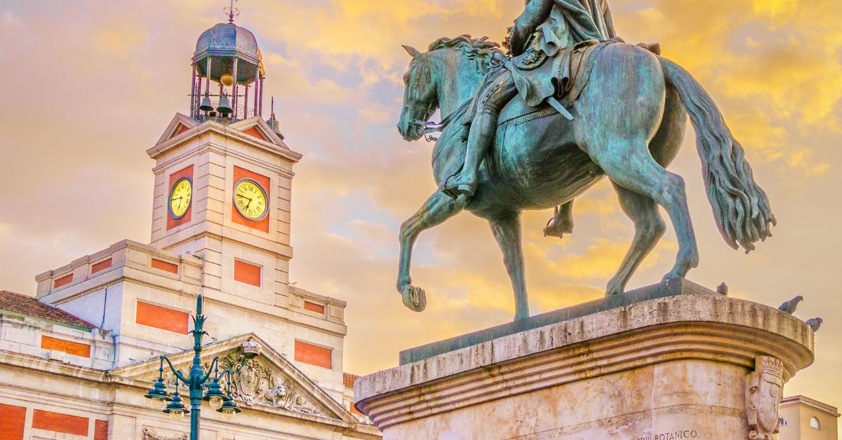 Vista de Madrid Puerta del Sol