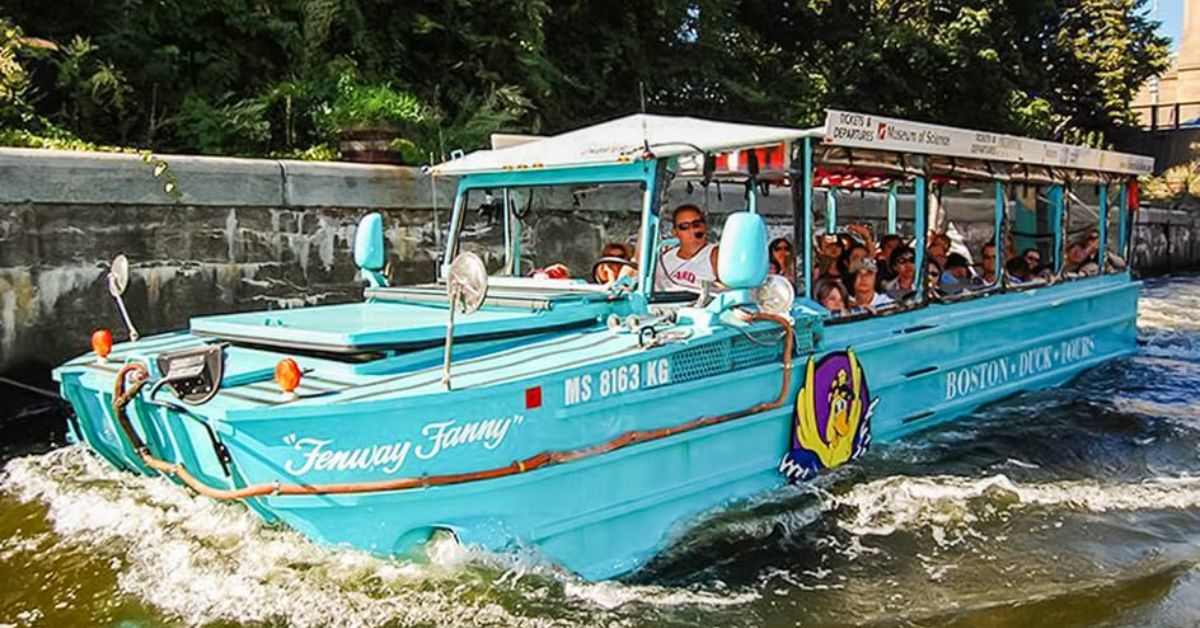 Bote de Boston Duck Tour EEUU