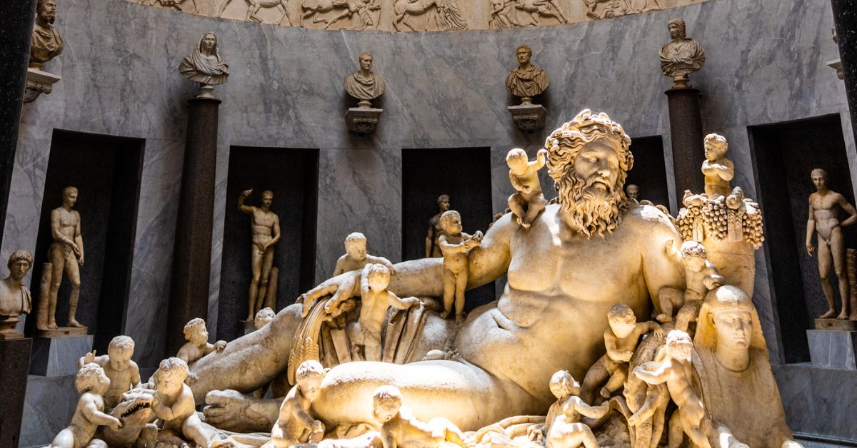 Estatua del río Nilo, Museos Vaticano