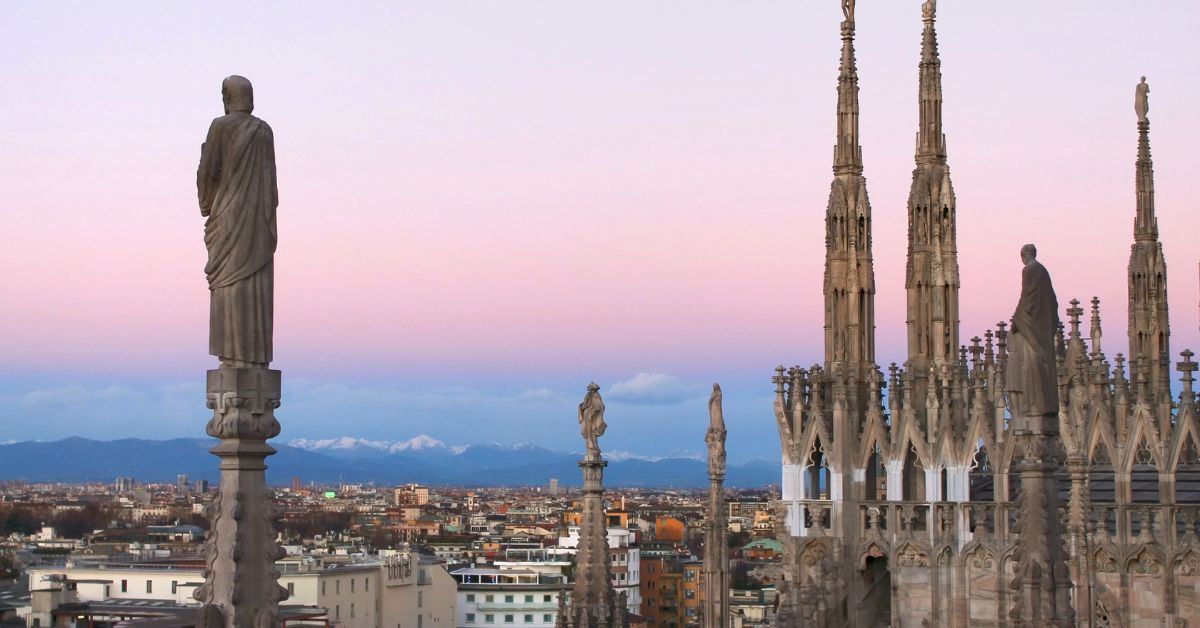Estilo Gótico de Catedral Duomo de MIlán
