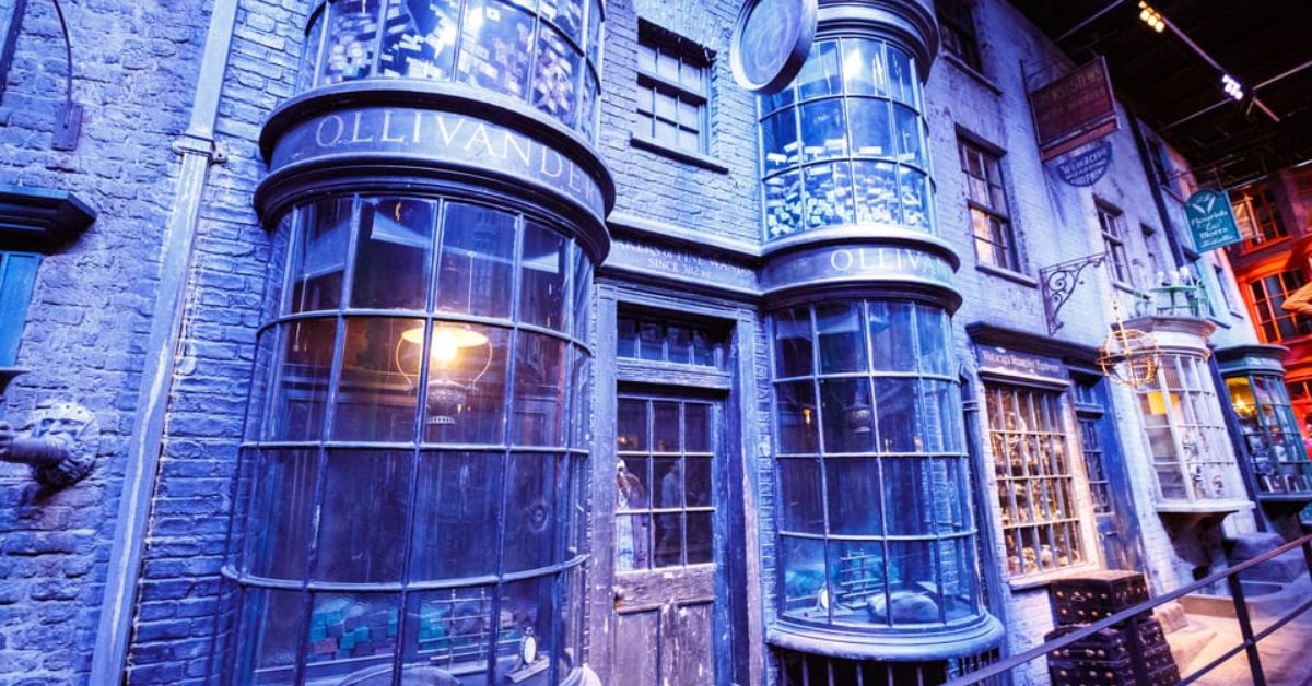 Ventanales en el Interior del Harry Potter Warner Bros. Studio