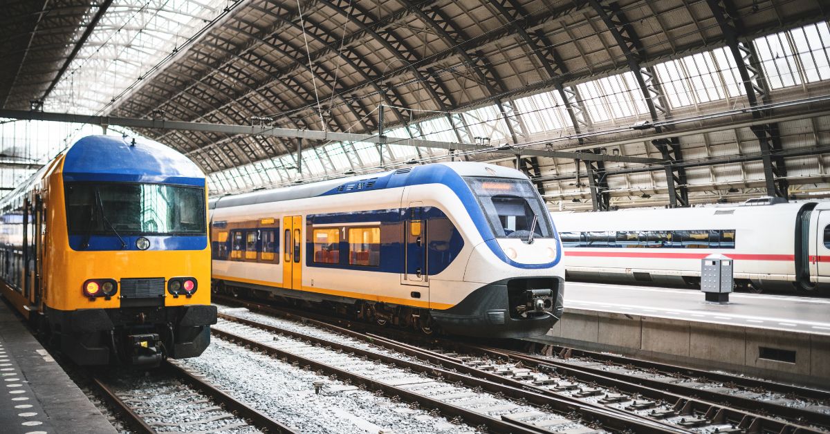 Estación de Trenes en Ámsterdam