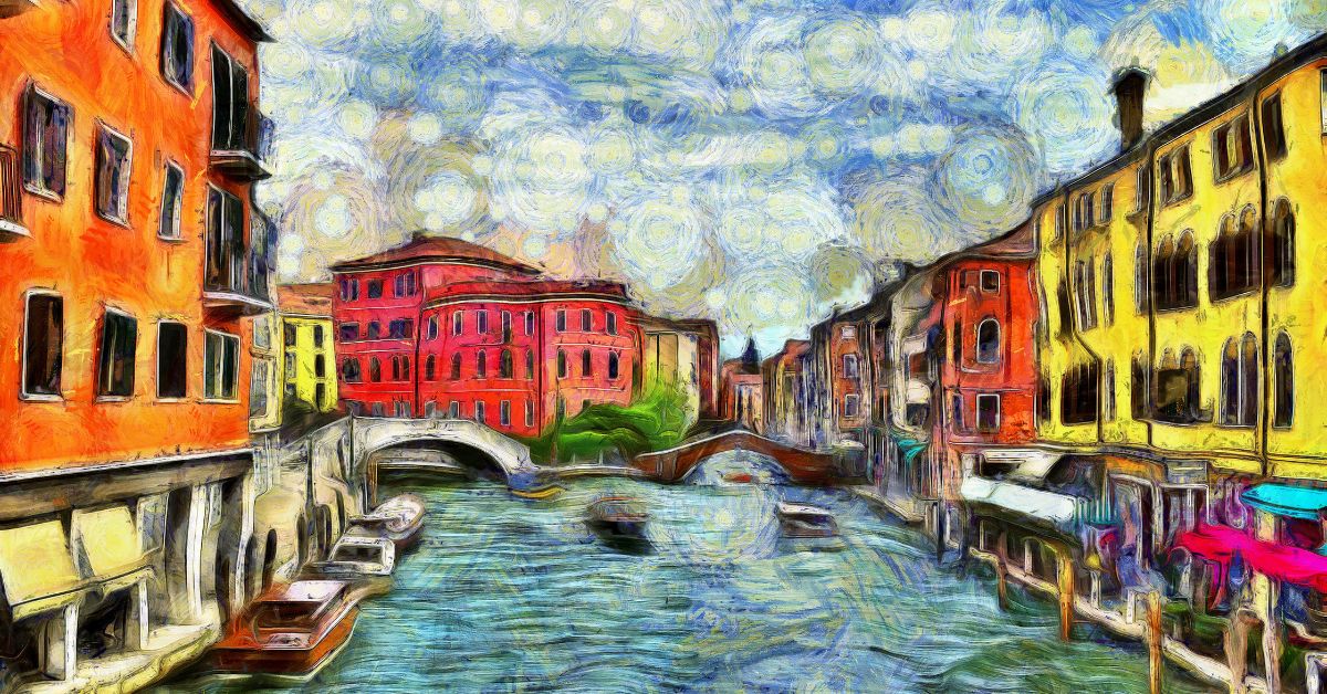 Pintura digital Referencia de Obra de de Museo Van Gogh de Ámsterdam
