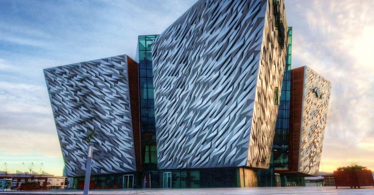 Edificio del Museo Titanic Belfast, Reino Unido