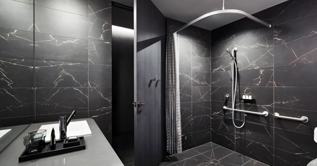 Baño del Big W Melbourne Hotel, Melbourne, Australia