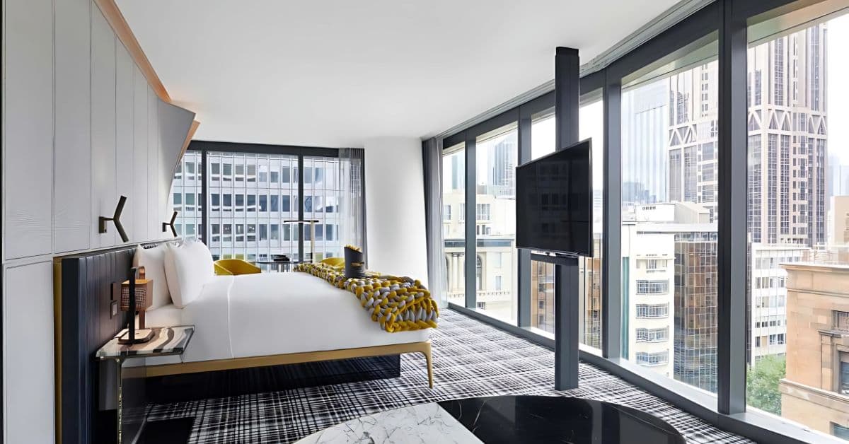 Dormitorio Principal del Big W Melbourne Hotel, Melbourne, Australia