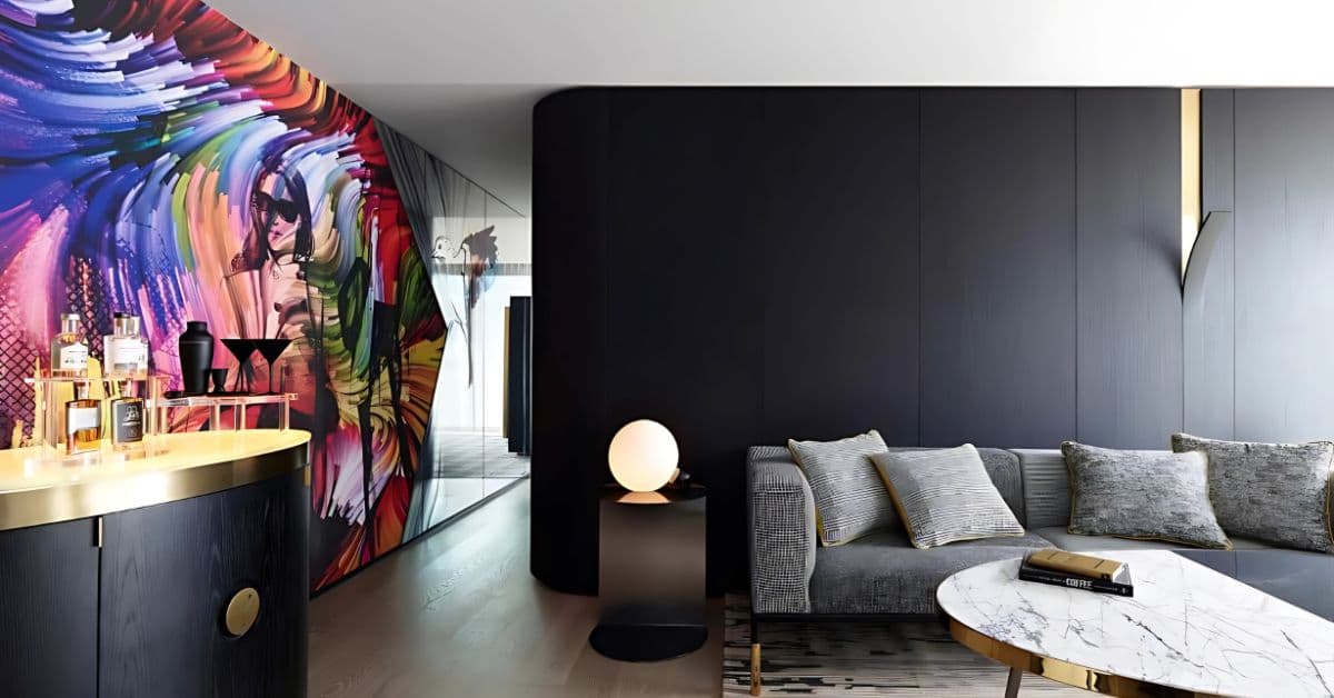 Sala de Estar del Big W Melbourne Hotel, Melbourne, Australia