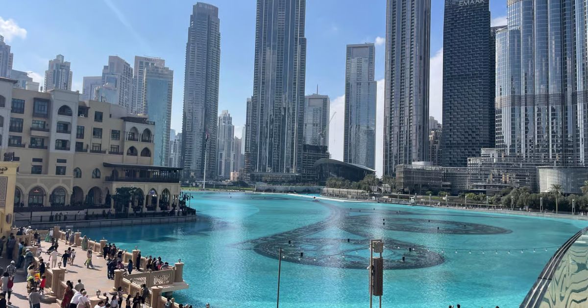 Distrito Dubai Marina en Dubái, Emiratos Árabes Unidos